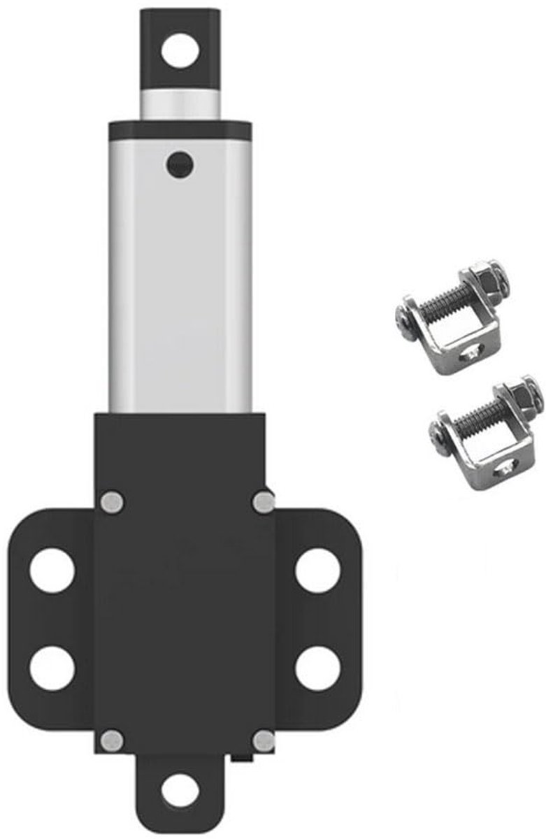 Lineaire actuator, 12 V, 70 N, lineaire aandrijving, motor, 30 mm, mini-elektrische lineaire techniek voor auto, camper, elektrische deuropener, lineaire aandrijving, 70 N, 30 mm