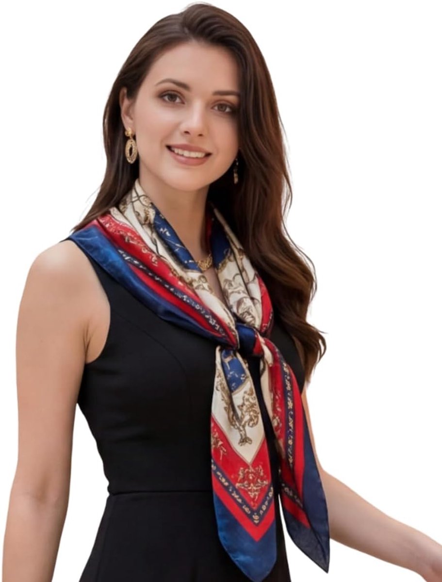 Dames zijden doek roze klassieke halsdoek zijde chiffon sjaal formele gelegenheden doek omslagdoek licht 90x90cm bandana zijden sjaal geschenk stola dochter moeder
