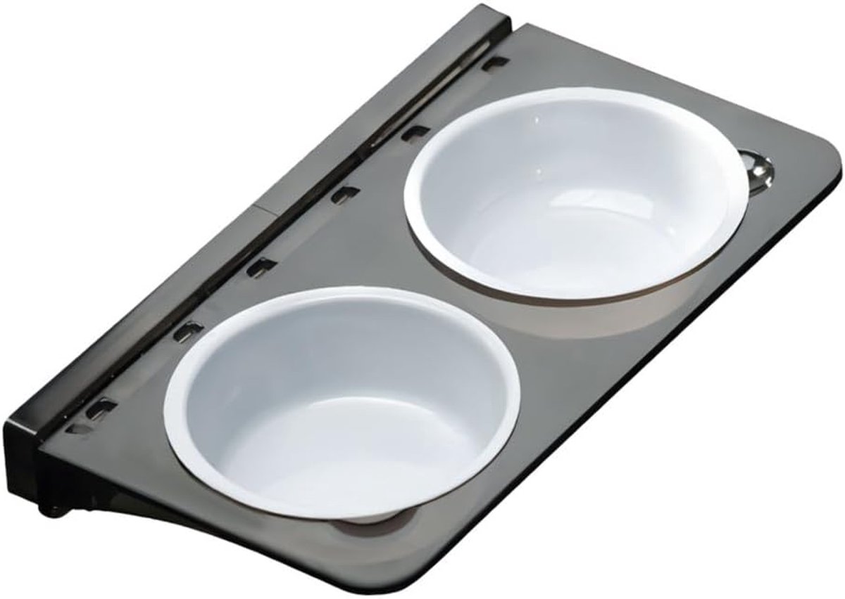 Dailygoods- Reptielenwaterbak met sterke zuigkracht - Magnetische Voederbak - Geschikt voor Hagedis/Schildpad - Eenvoudig te Installeren - Voor Tanks