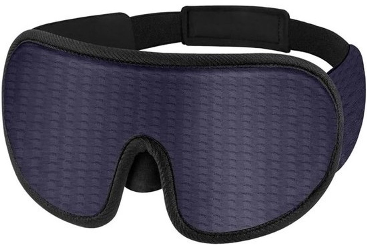 Slaapmasker - Oogmasker - Betere Slaap - 3D Ergonomisch - 2 Stuks - Blauw