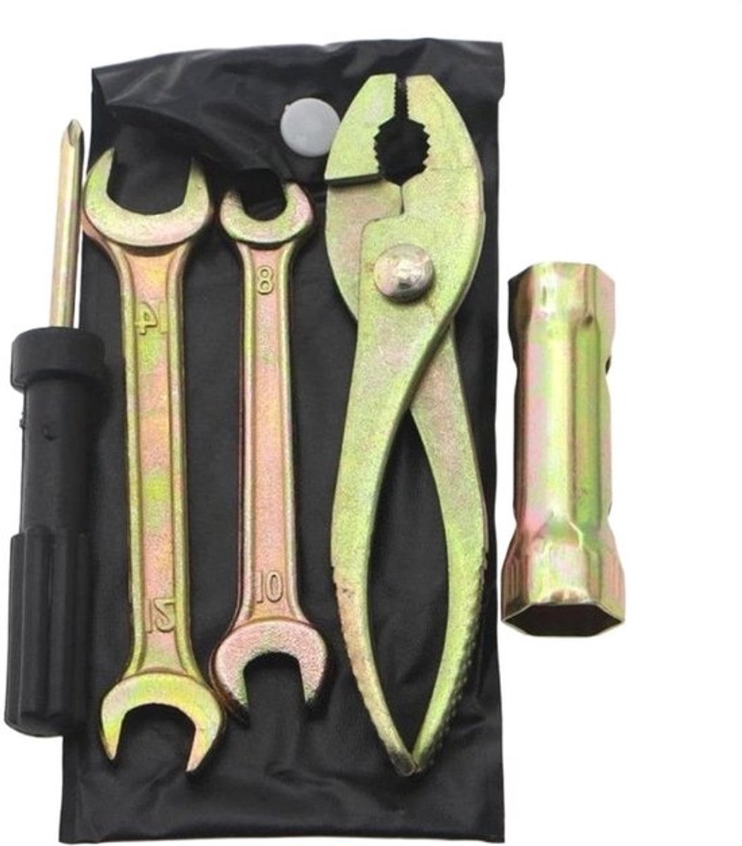 Bougieset Motoronderhoud - Reparatieset Voertuig - Motorfiets Repareren - Nauwkeurig Ontwerp - 18 x 10 x 5 cm - Enkel kenmerk