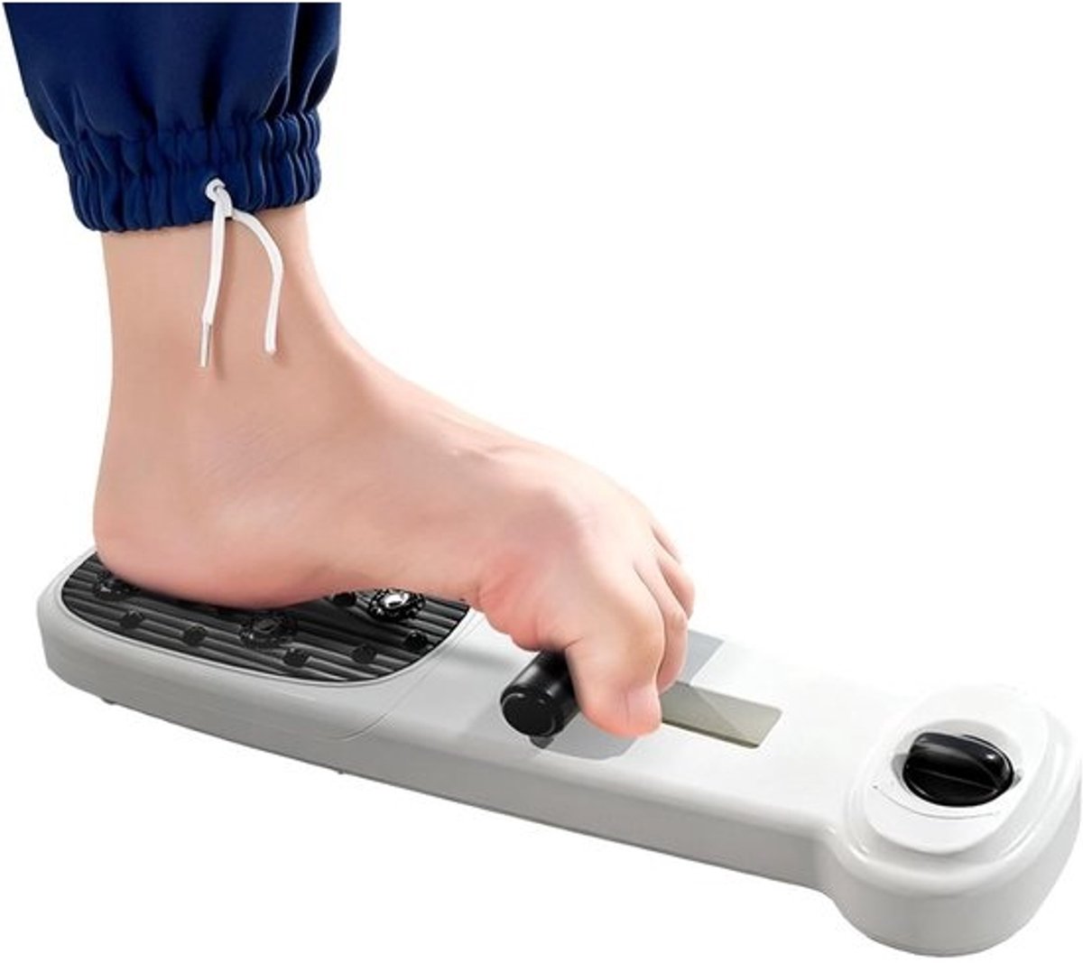 Massageboogtrainer - Voetmobiliteitshulpmiddel - Balans Training - Gestructureerd Oppervlak - 348 cm - Grijs