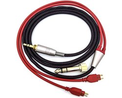 Vervangende Audio upgrade Kabel Voor Sennheiser HD650/HD600/HD580/Massdrop HD 6XX hoofdtelefoon 1,2 meter/4 voet