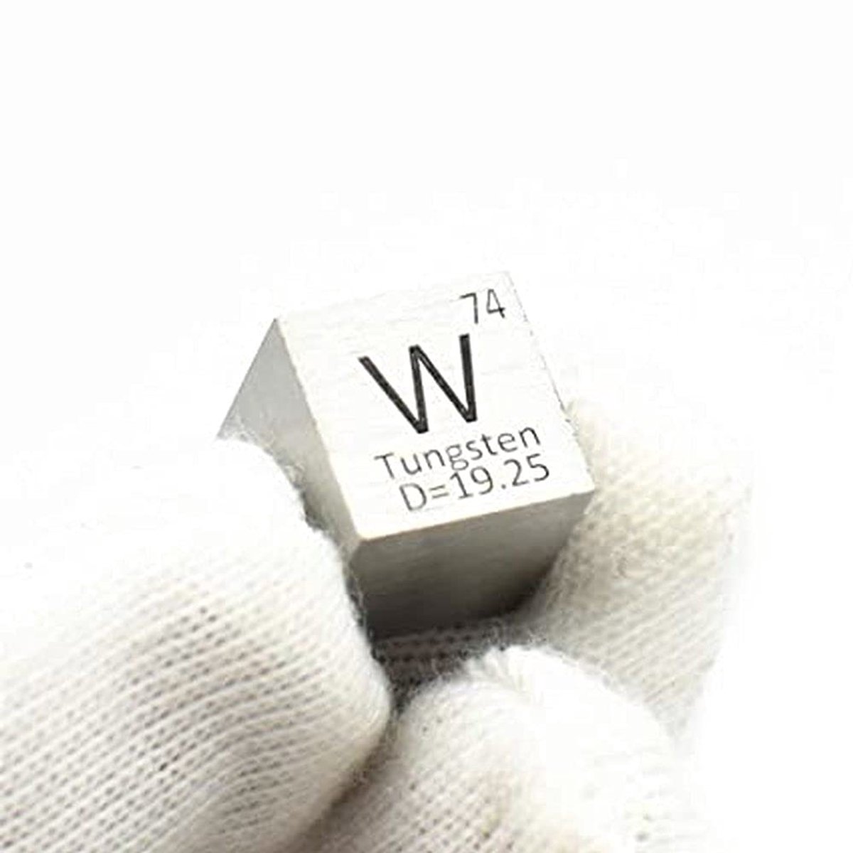 1 stks Element Cube 10x10mm Pure Dichtheid Kobalt Nikkel Koper Zink Niobium Molybdeen Tin Tungsten Bismut Lood Antimoon Titanium Ijzer (1 st Nikkel kubus)