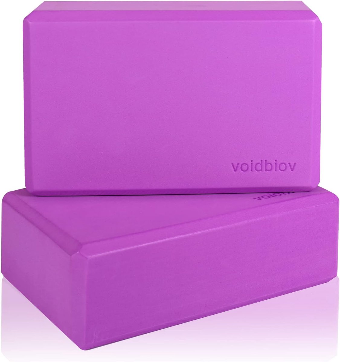 Yogablokken set 9"x6"x3" - hoge dichtheid EVA-schuim - milieuvriendelijk - biedt stabiliteit en ondersteuning - ShopVlot