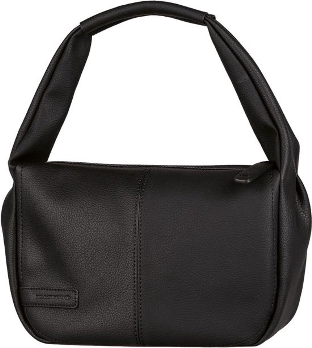 Dames Pouch Tas - Schoudertas Hobo - Dagelijks Gebruik - Zacht Imitatieleer - 33 x 22 cm - Zwart
