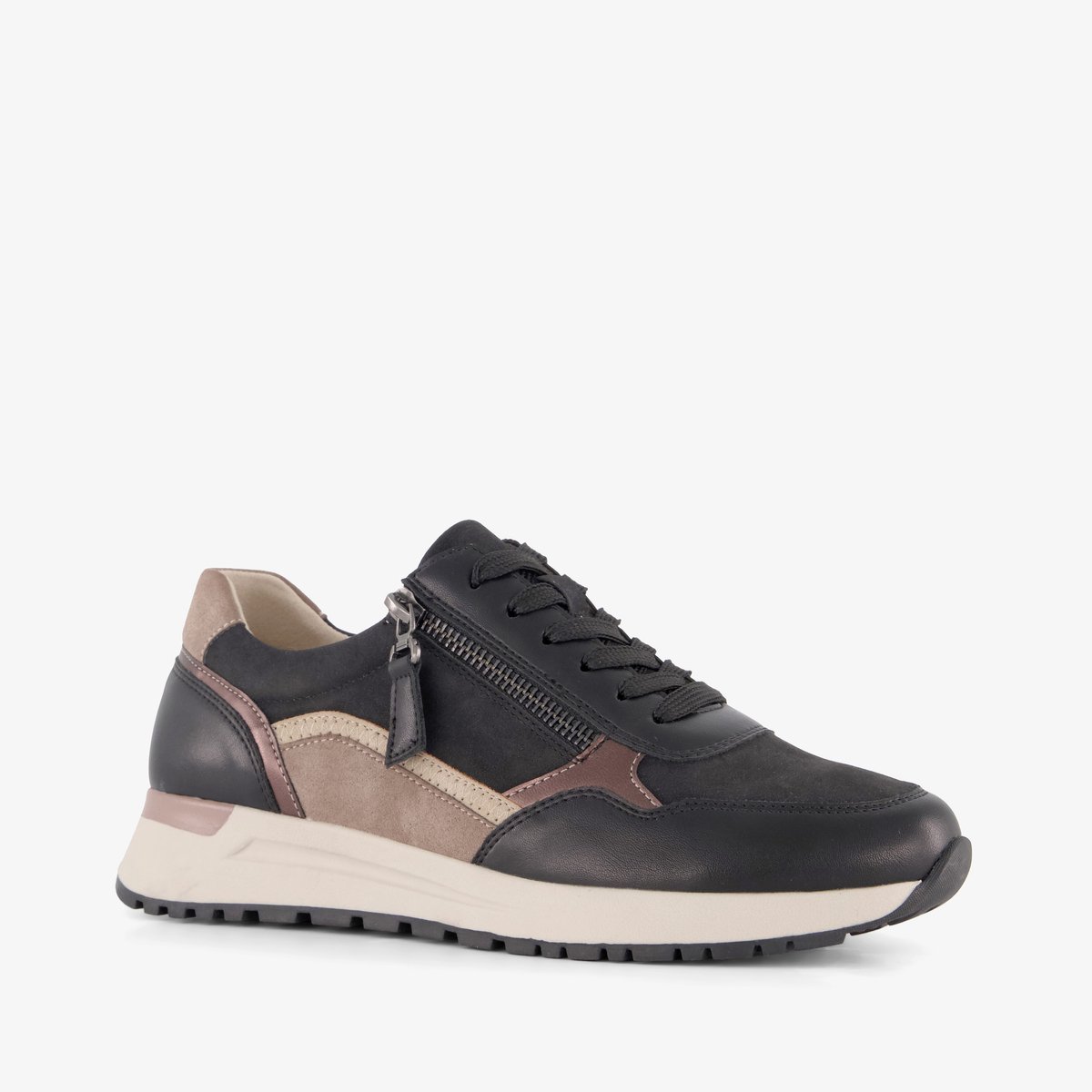 Natuform dames sneakers bruin - Maat 41 - Uitneembare zool
