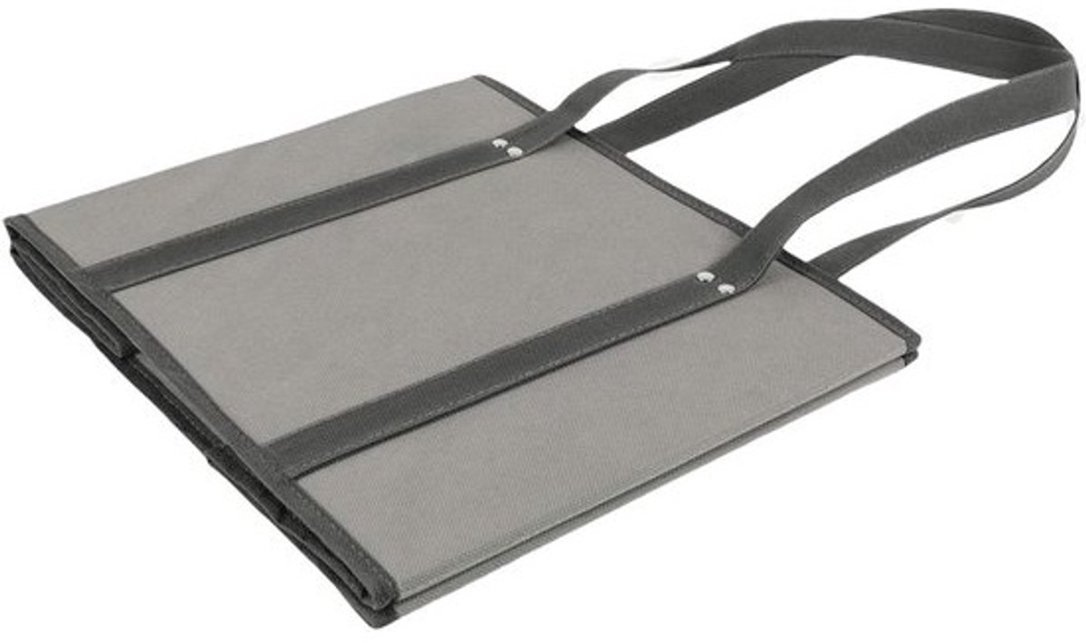 Herbruikbare boodschappentassen - Draagtas stoffen tas - Boodschappen organiseren - Niet instortend ontwerp - 33 x 29 x 2 cm