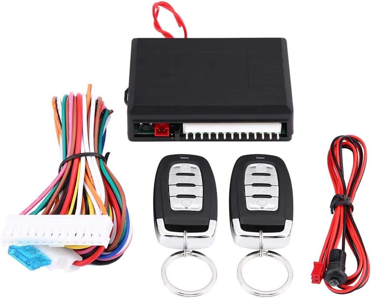 Dailygoods - Universele Auto Keyless Entry Systeem met Afstandsbediening - Centrale Vergrendeling