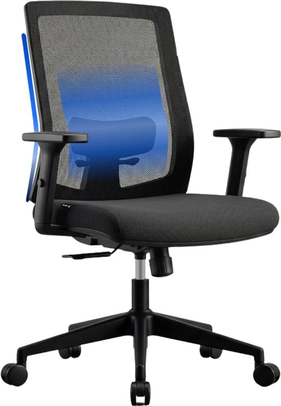 Ella Health Ergonomische Bureaustoel - Tot 140kg - Zwart - Ella Health BV Burg. - €149,99