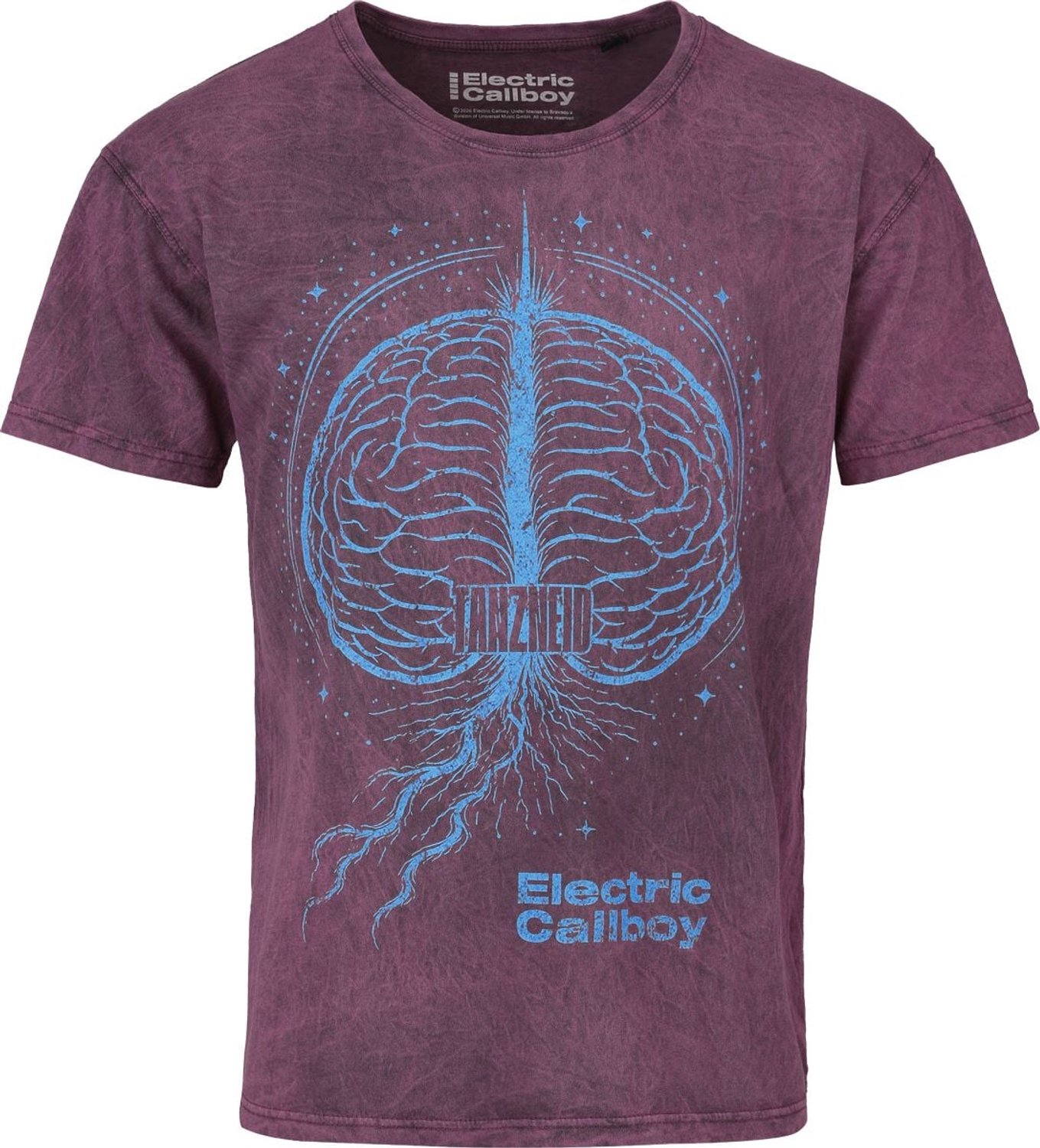 Electric Callboy Galaxy Brain Heren T-shirt - paars - L