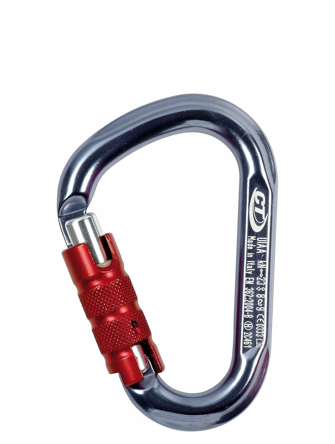 Climbing Technology Snappy CF TG Triplex karabijnhaak - titanium