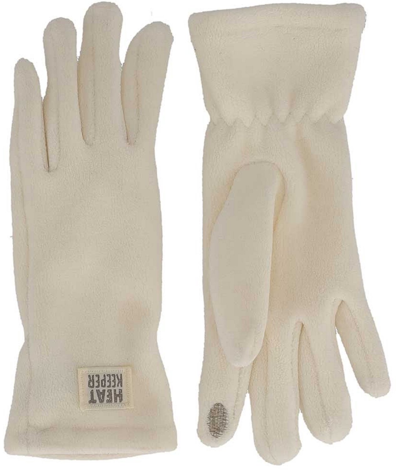 Heatkeeper Dames Thermo Fleece Handschoenen - Touchscreen - Off White