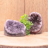 Amethist Geode Uruguay – Ruwe Rand – A+ Kwaliteit 100-300 g