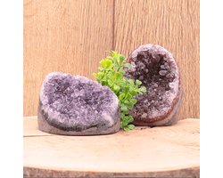 Amethist Geode Uruguay – Ruwe Rand – A+ Kwaliteit 100-300 g