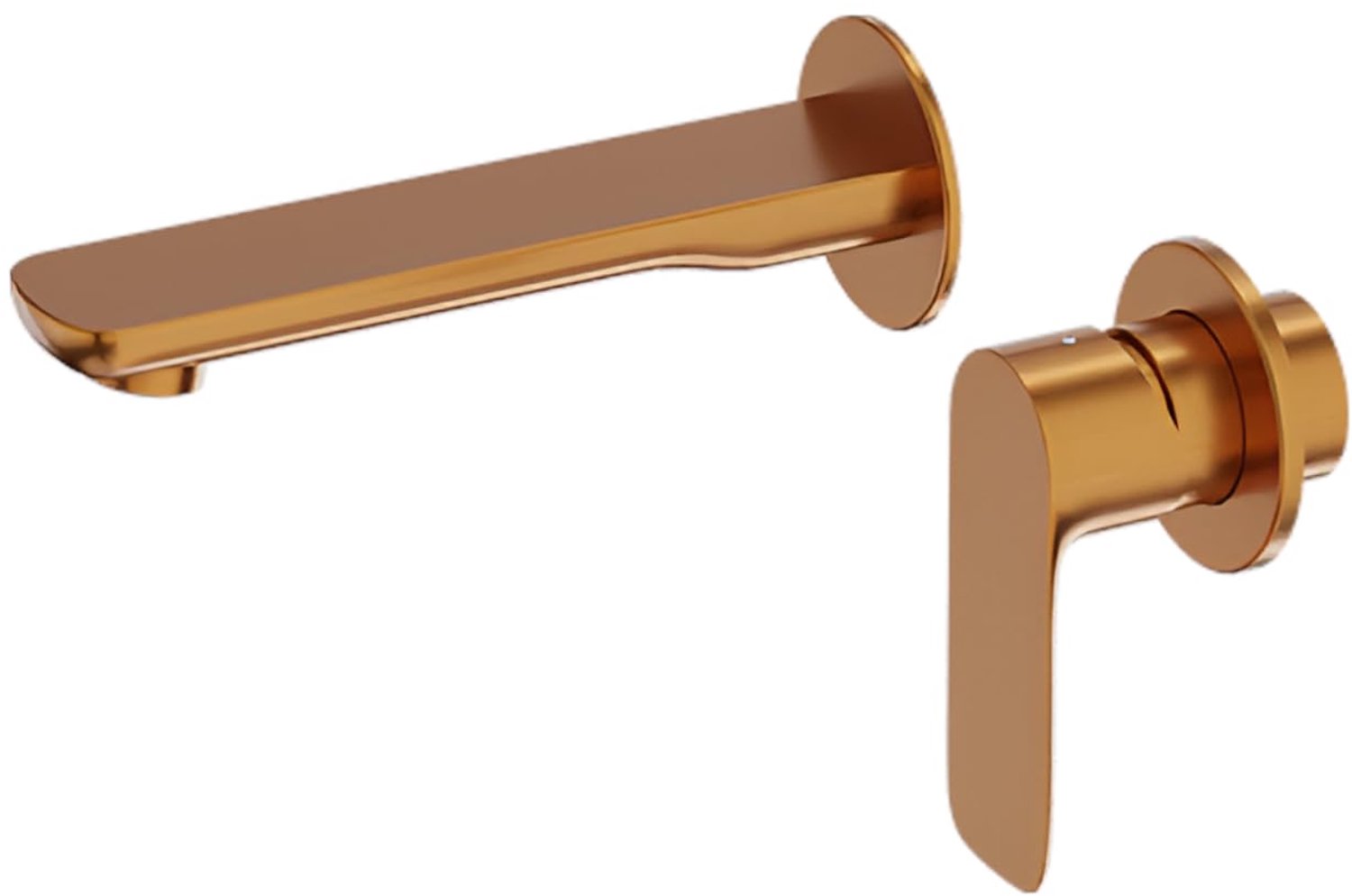 LAVITA wastafelkraan Spark Brushed Copper geborsteld koper