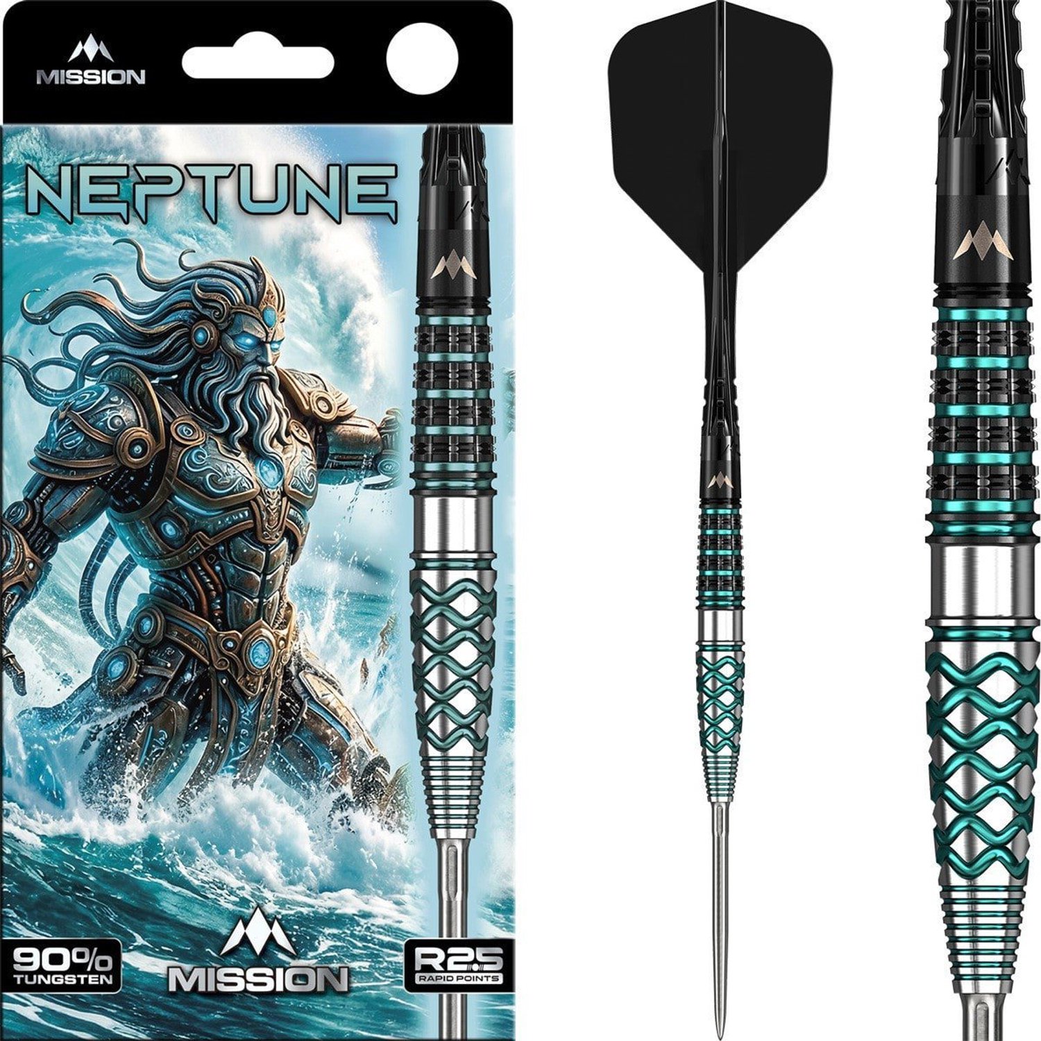Mission Neptune Rapid Point 90% - Dartpijlen