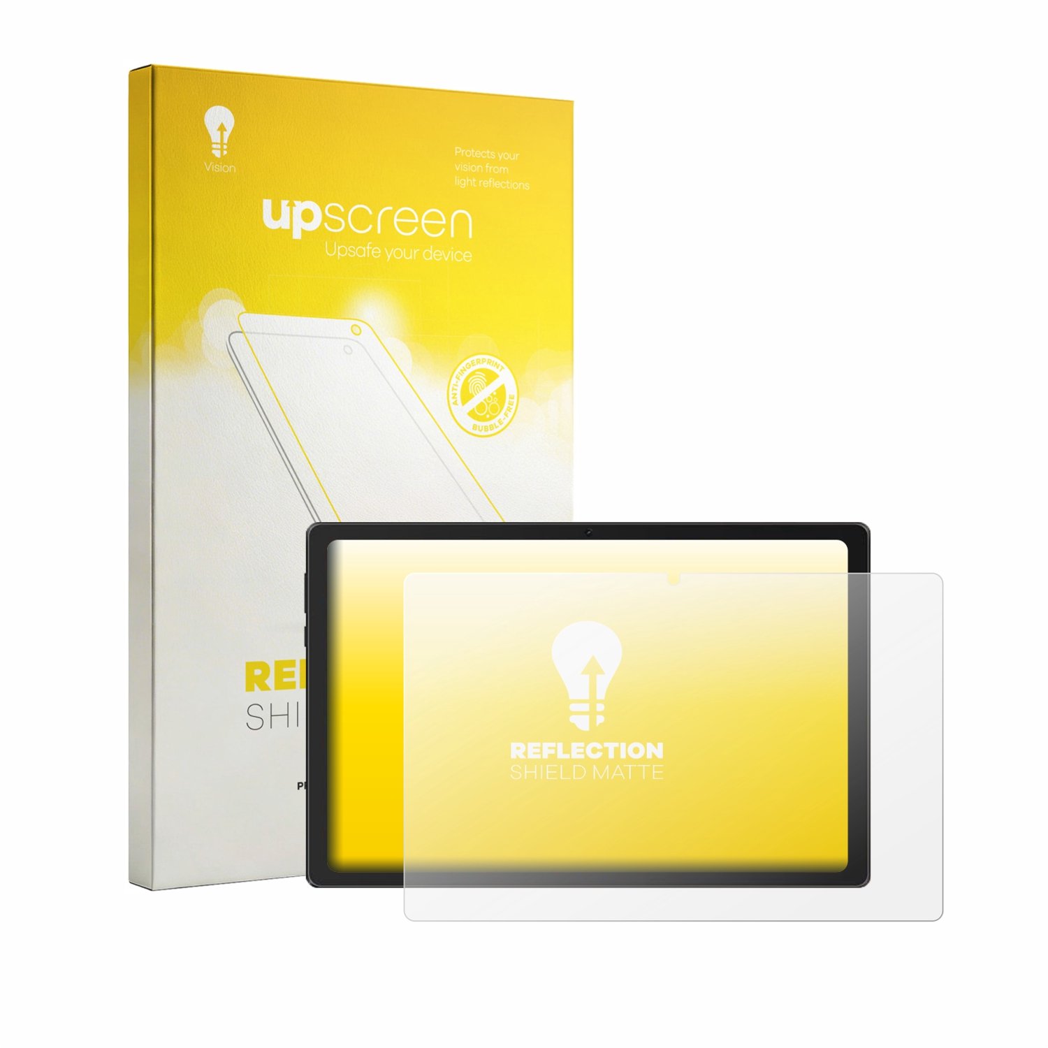 upscreen - Screenprotector voor Laptok KB11 10.1" - Folie Beschermfolie anti glare matte