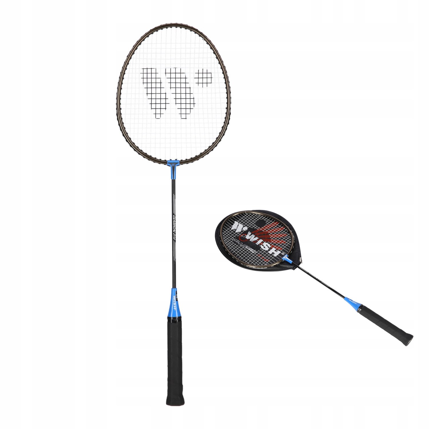 Wish ALUMTEC 316 Aluminium/Staal Badminton Racket - Duurzaam & Licht