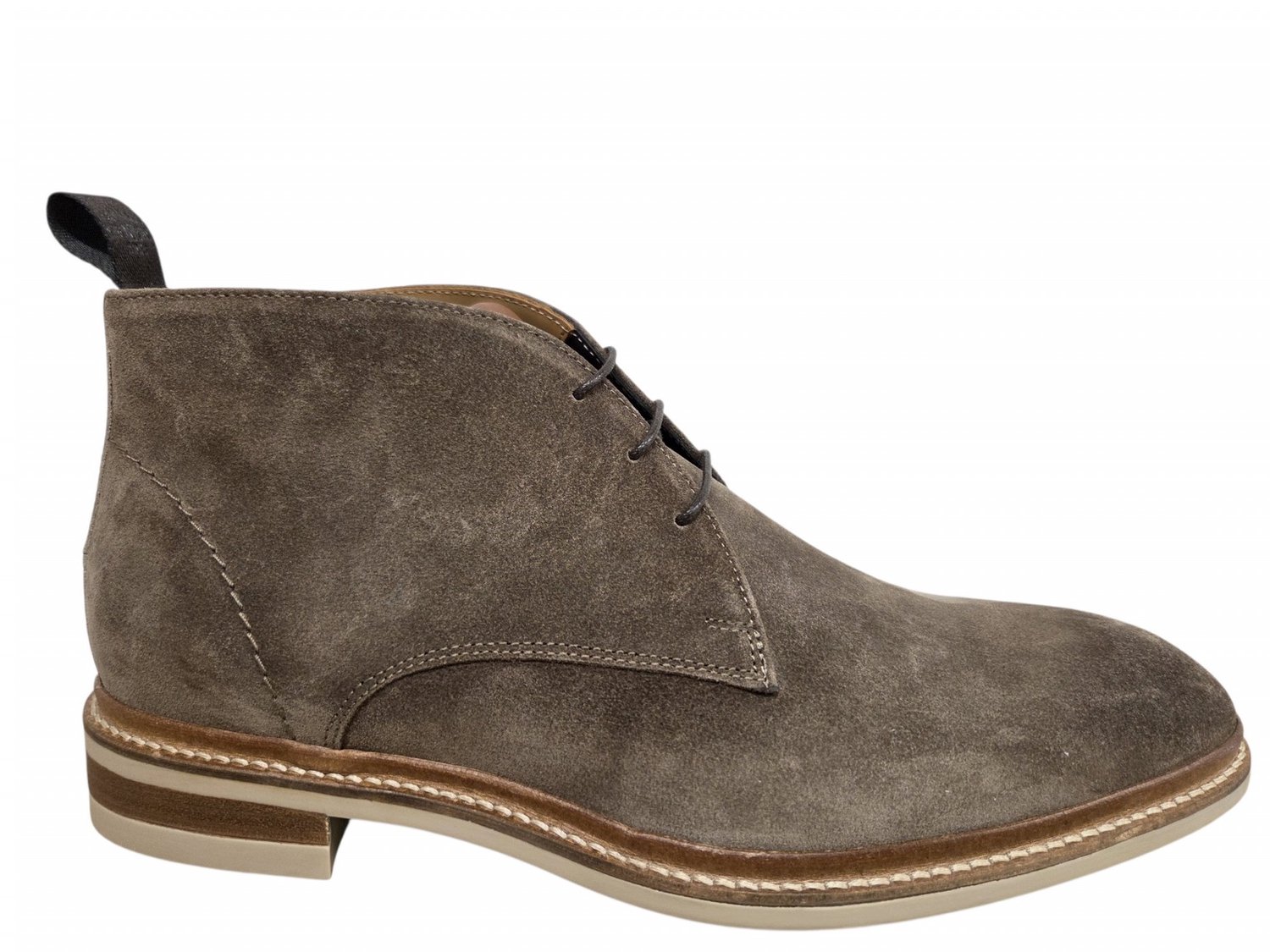 Giorgio 8581247 Light-boy 158 Douglas Halfhoge Veterschoenen Beige Suede Heren - Beige - 46