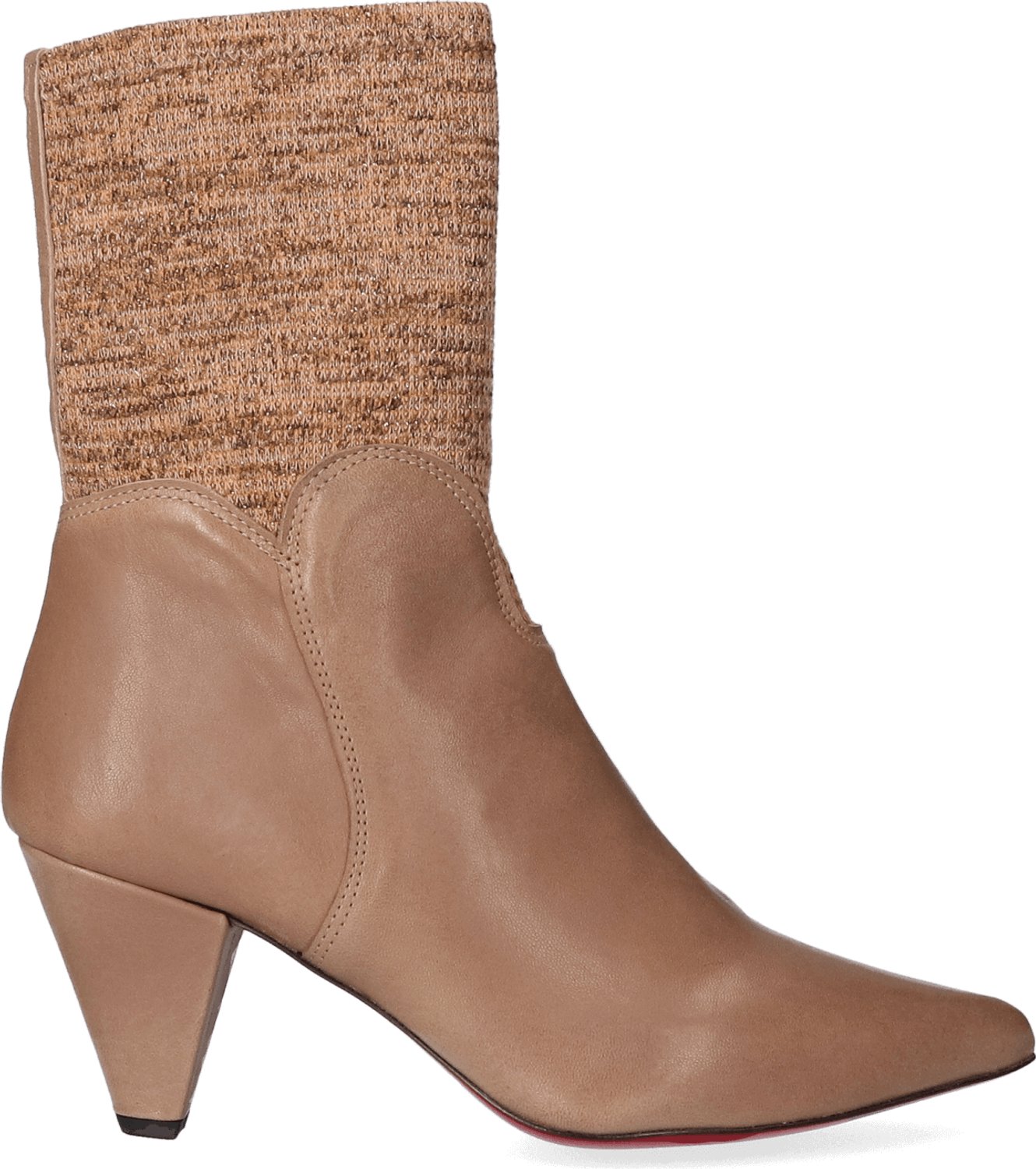 Jan Jansen - Camille - Dames - Enkellaarsjes - Beige