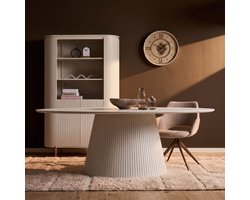Starfurn - Eettafel Solana Zand - Beige - 120x240x76 cm