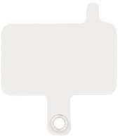 xoxo Wildhearts Telefoonkoord Universeel - Clip voor koord voor telefoon - Easy Cord Clip (No Cord) - Telefoonbandjes - Ketting voor telefoon universeel - Koord voor telefoon Samsung en iPhone - Phone Cord - Universele clip - Zilver