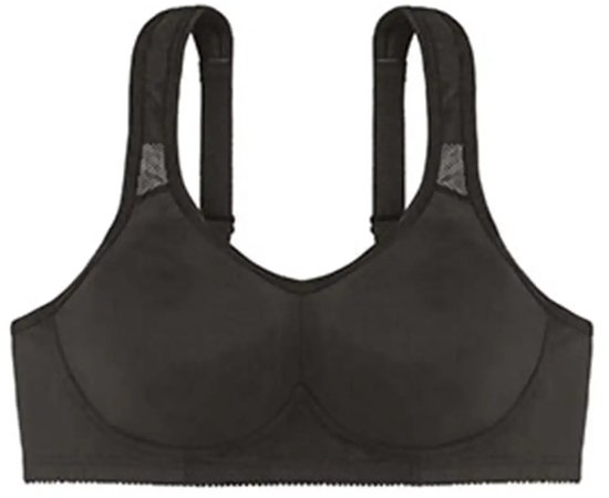 Dorina Racerback Sport BH - Flex - Stevige sport bh - Verstelbare bandjes - 100D - Zwart