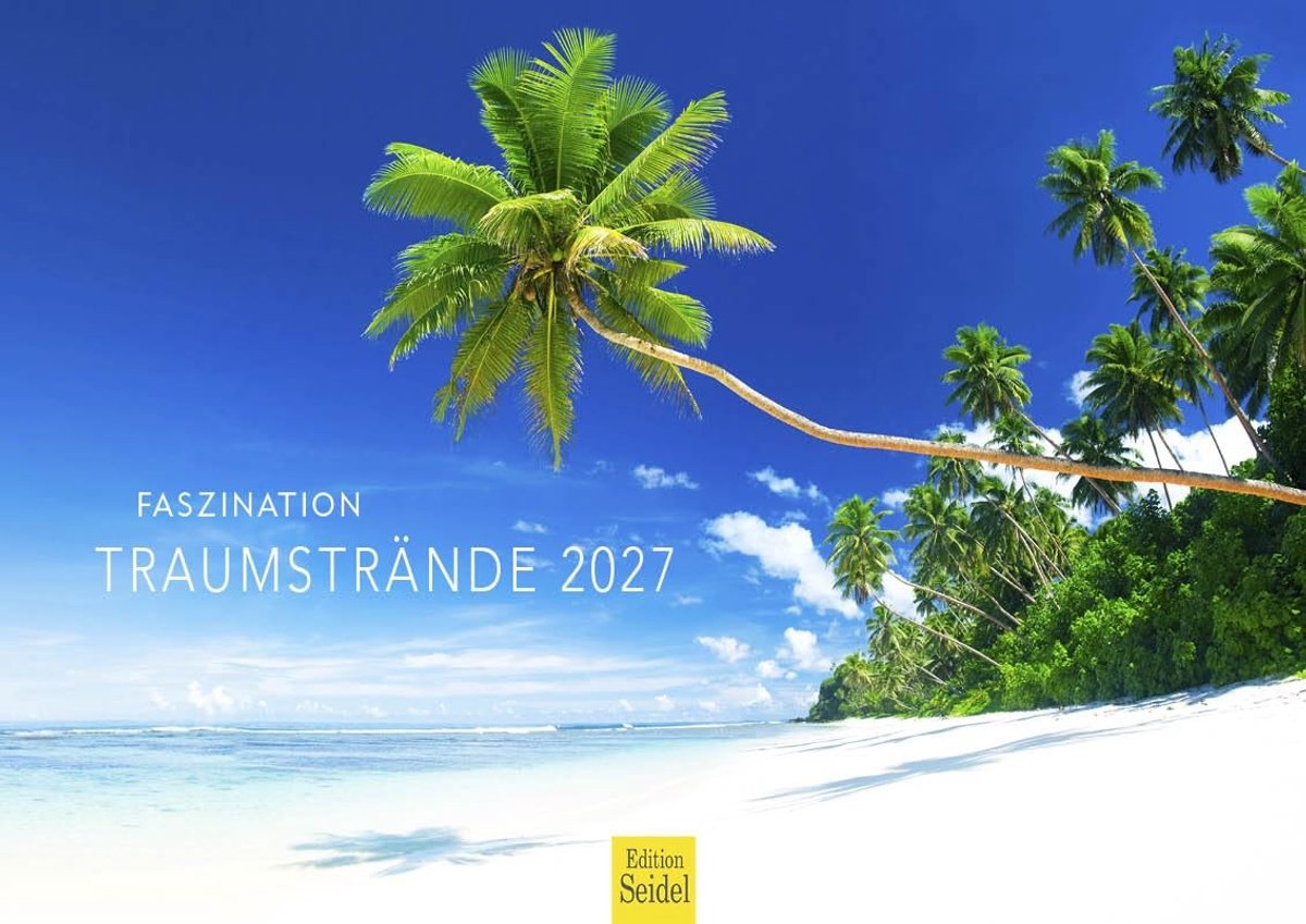 Elzusha - Wandkalender 2027 - Droomstranden van de wereld