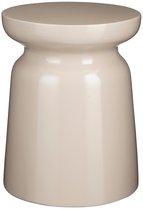 Mica Decorations Stage Bijzettafel - H45 x Ø35 cm - Cement - Beige
