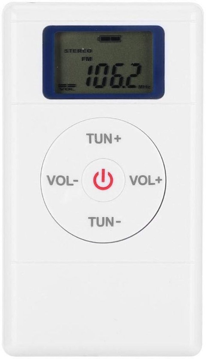 Dailygoody - Mini digitale FM-radio - Draagbare radiospeler