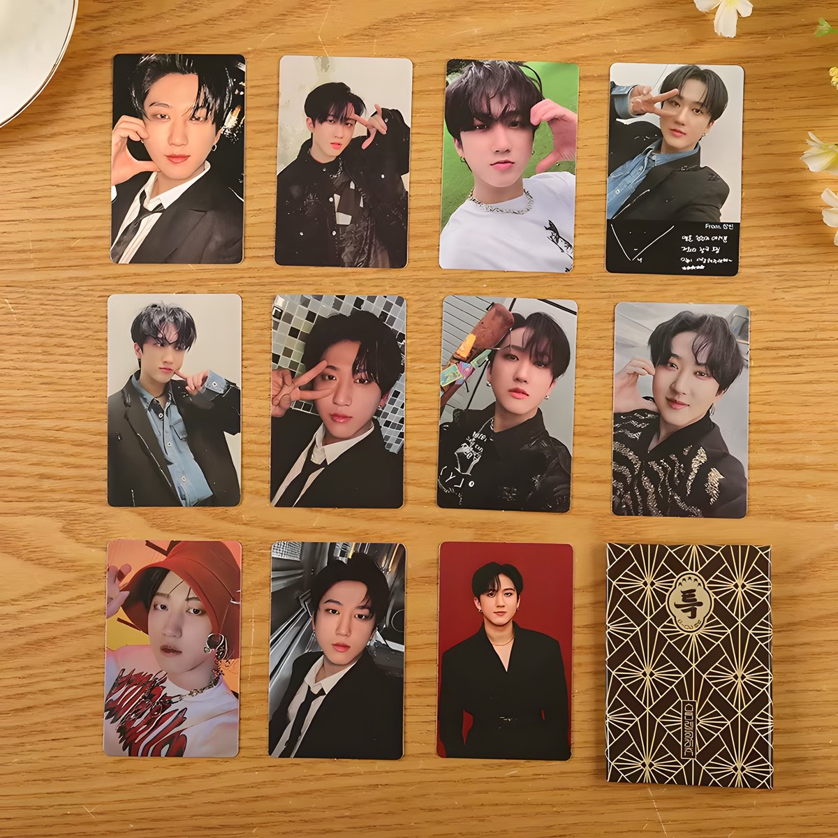 KPOP Stray Kids 5-STAR The 3rd Album Photocard variant 3 Changbin Note [Fotokaarten]