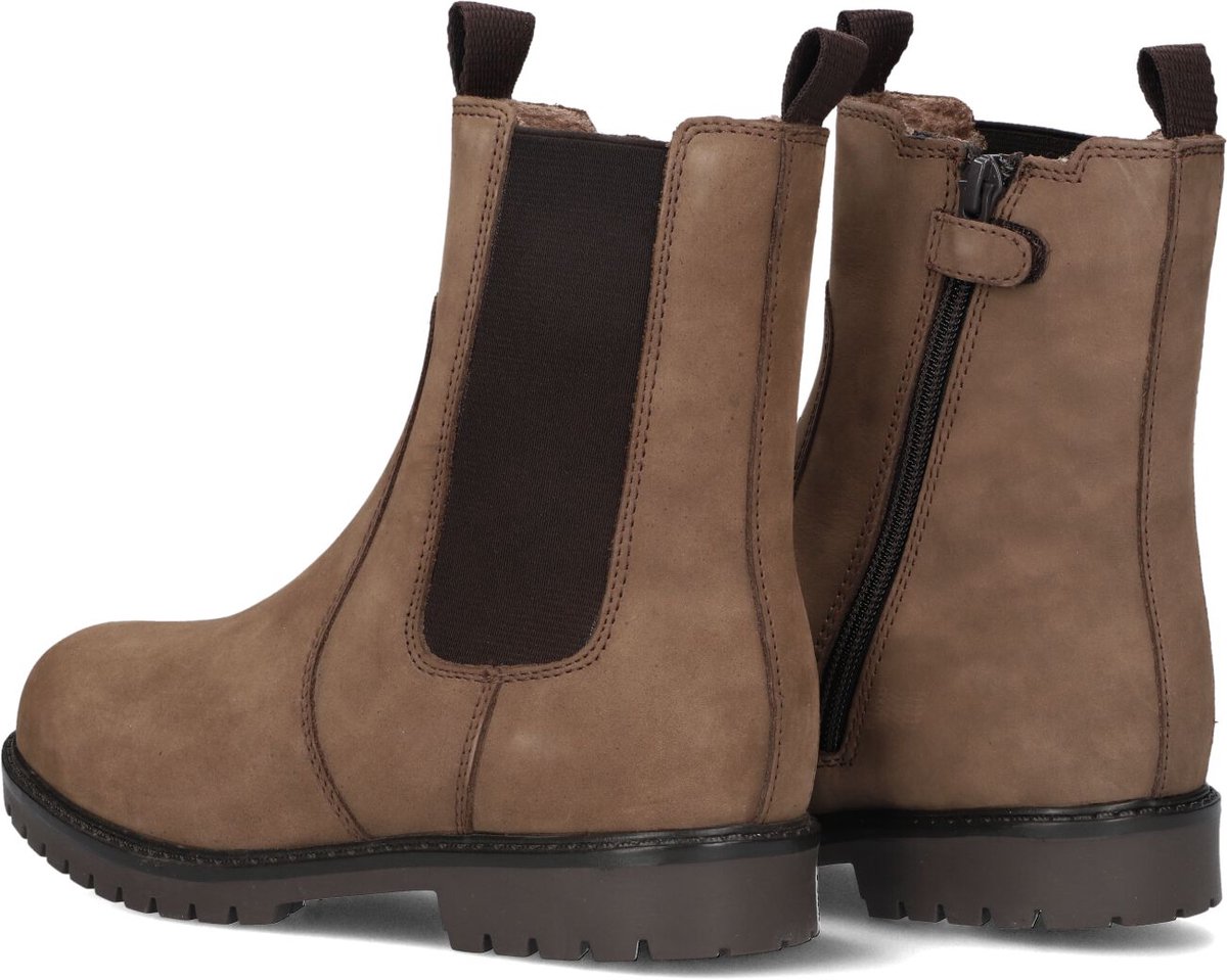Wysh Robin Boots Jongens - Taupe - Maat 35