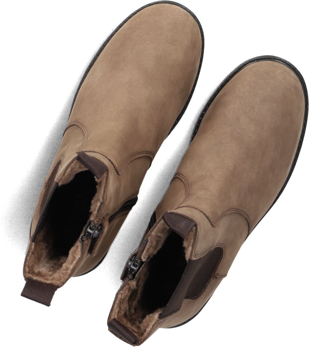 Wysh Robin Boots Jongens - Taupe - Maat 32