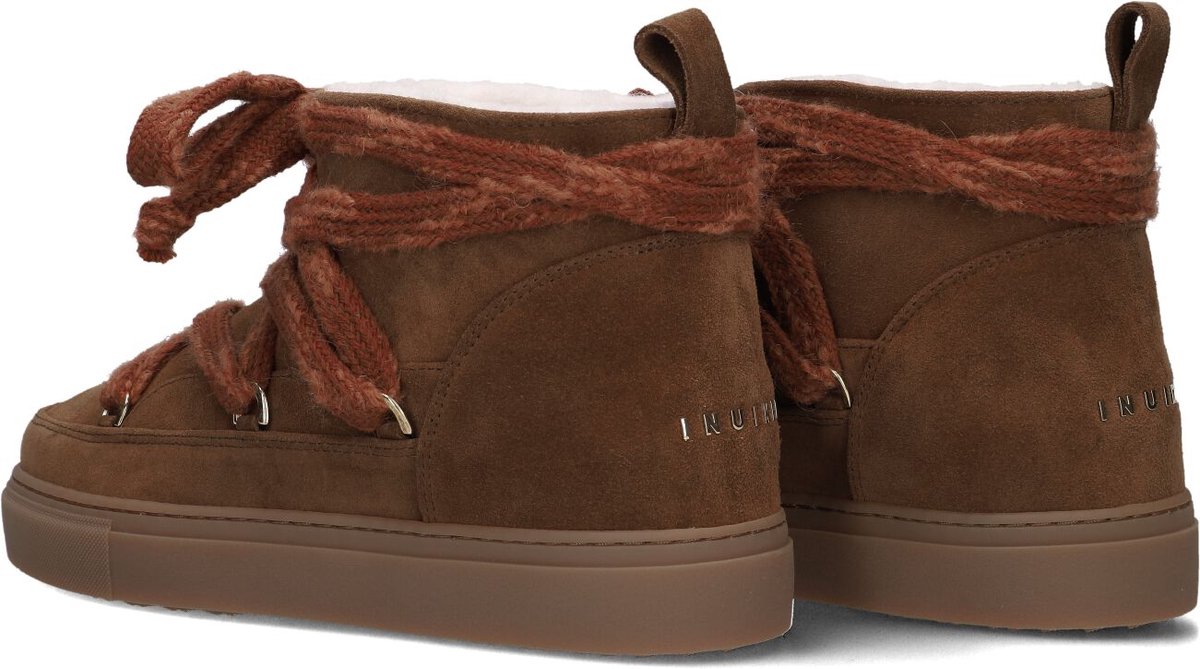 Inuikii Knot Laarzen - Suède - Dames - Bruin - Maat 38