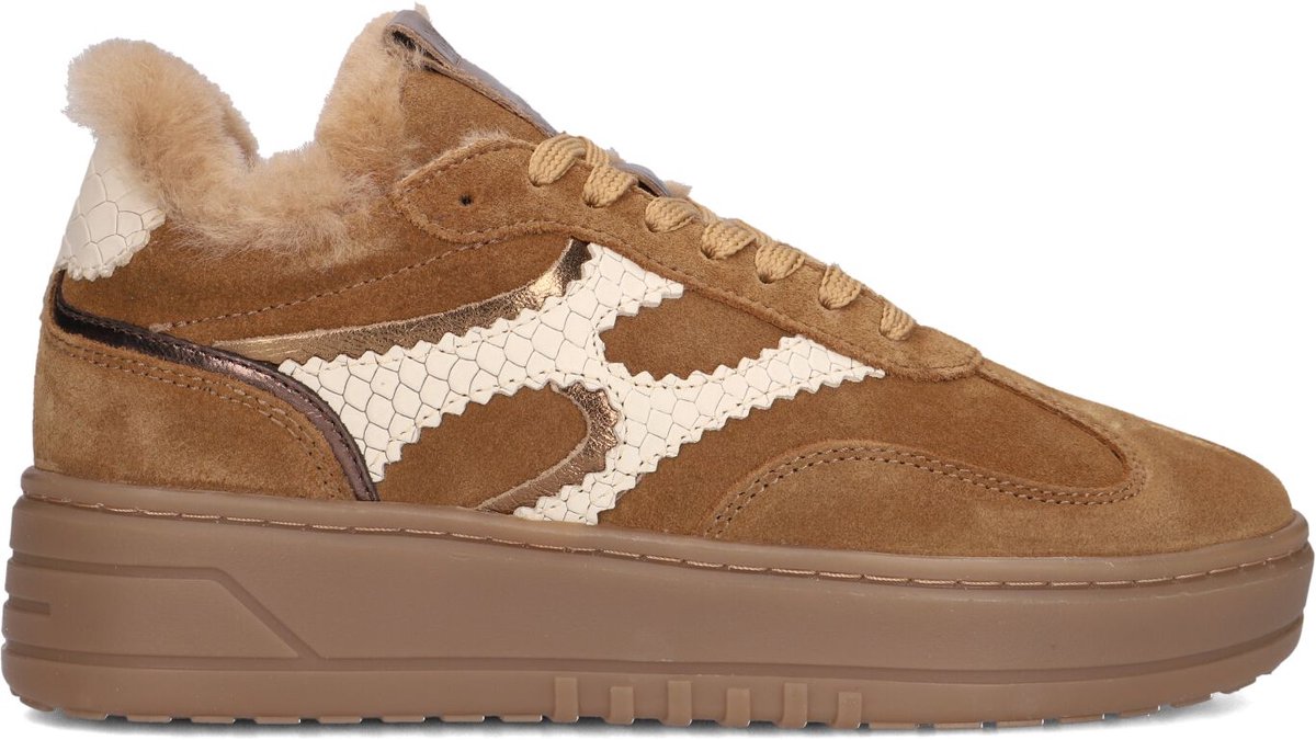 Notre-V Anemone-63 Sneakers - Dames - Camel - Maat 43