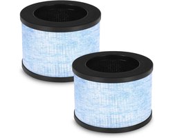 2 Stuks HEPA Vervangfilters voor Luchtzuiveraars, Compatibel met AROEVE MK06, ToLife TZ-K1 en Kloudi DH-JH01, Ideaal voor Verbetering van Luchtkwaliteit en Allergieën