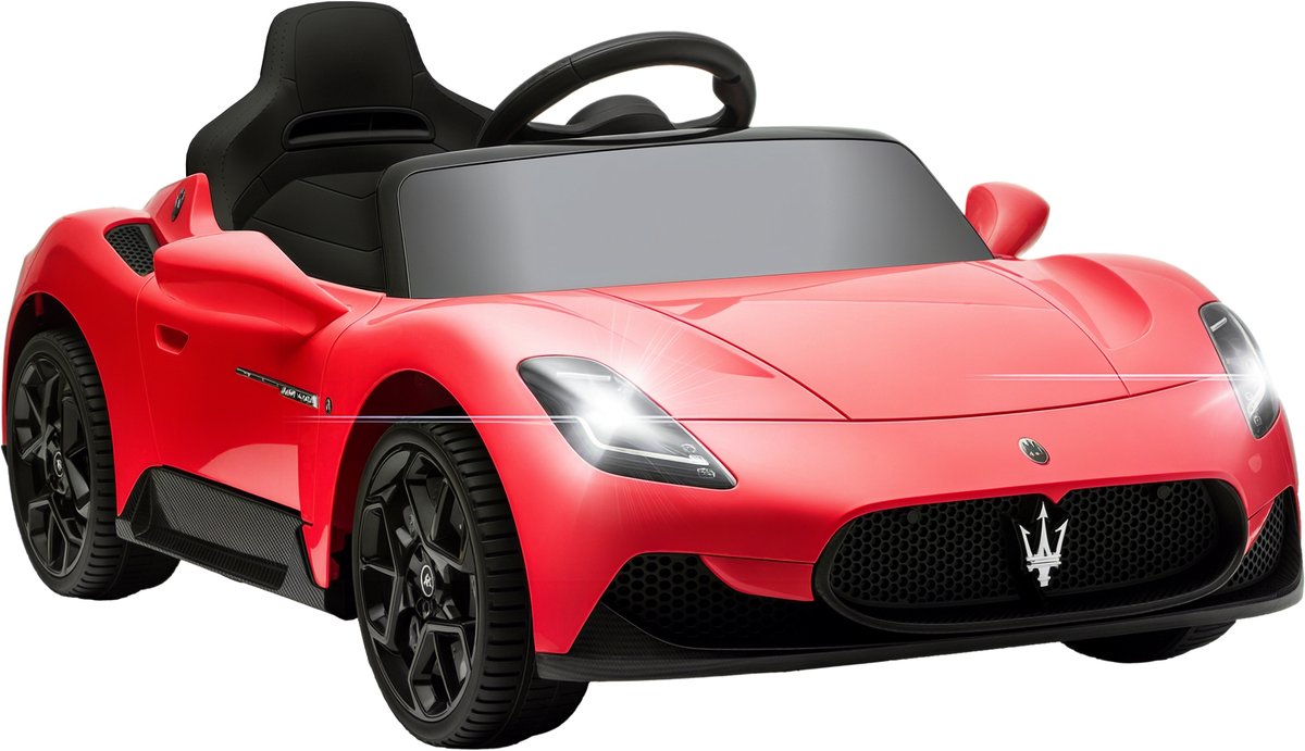 AIYAPLAY - Elektrische loopauto - Kunststof - 105x65,5x42cm - Rood