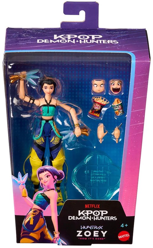 K-Pop Zoe Actiefiguur. van Mattel — afbeelding 2