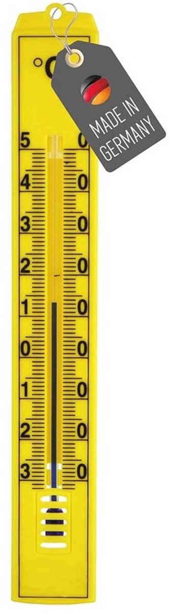 Buitenthermometer Analoge Temperatuurweergave -30°C tot +50°C - Weerbestendig Kunststof Thermometer voor Binnen en Buiten