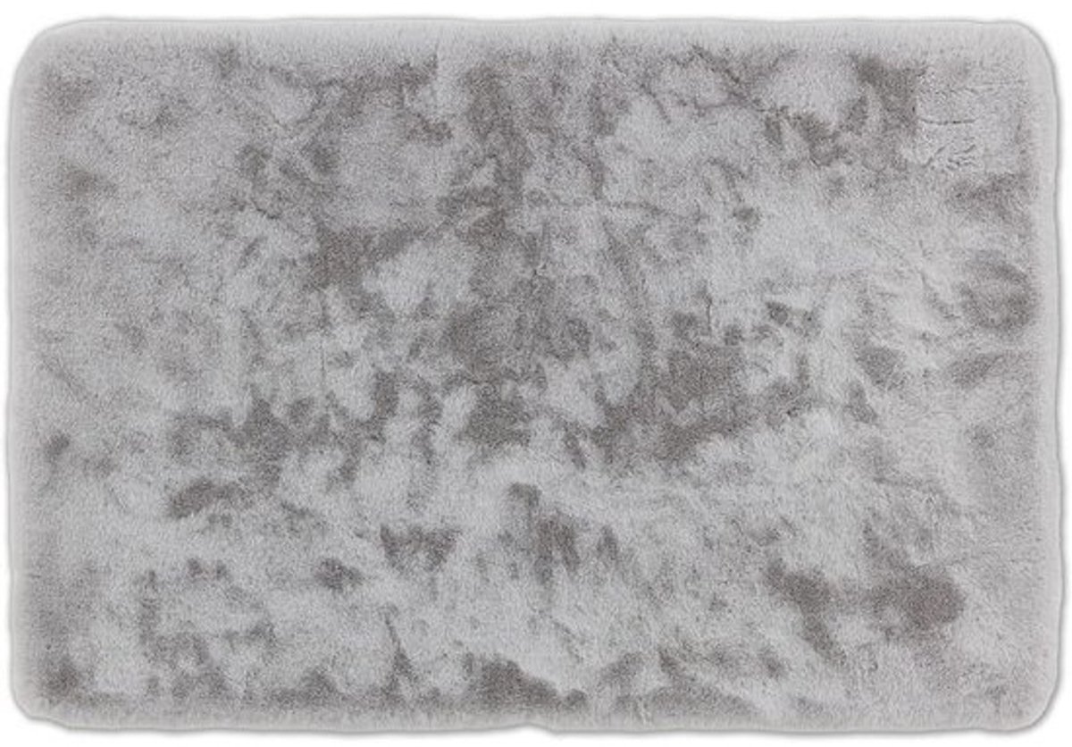 Zachte badmat 60 x 90 cm - afwasbaar en antislip - perfect voor elke badkamer
