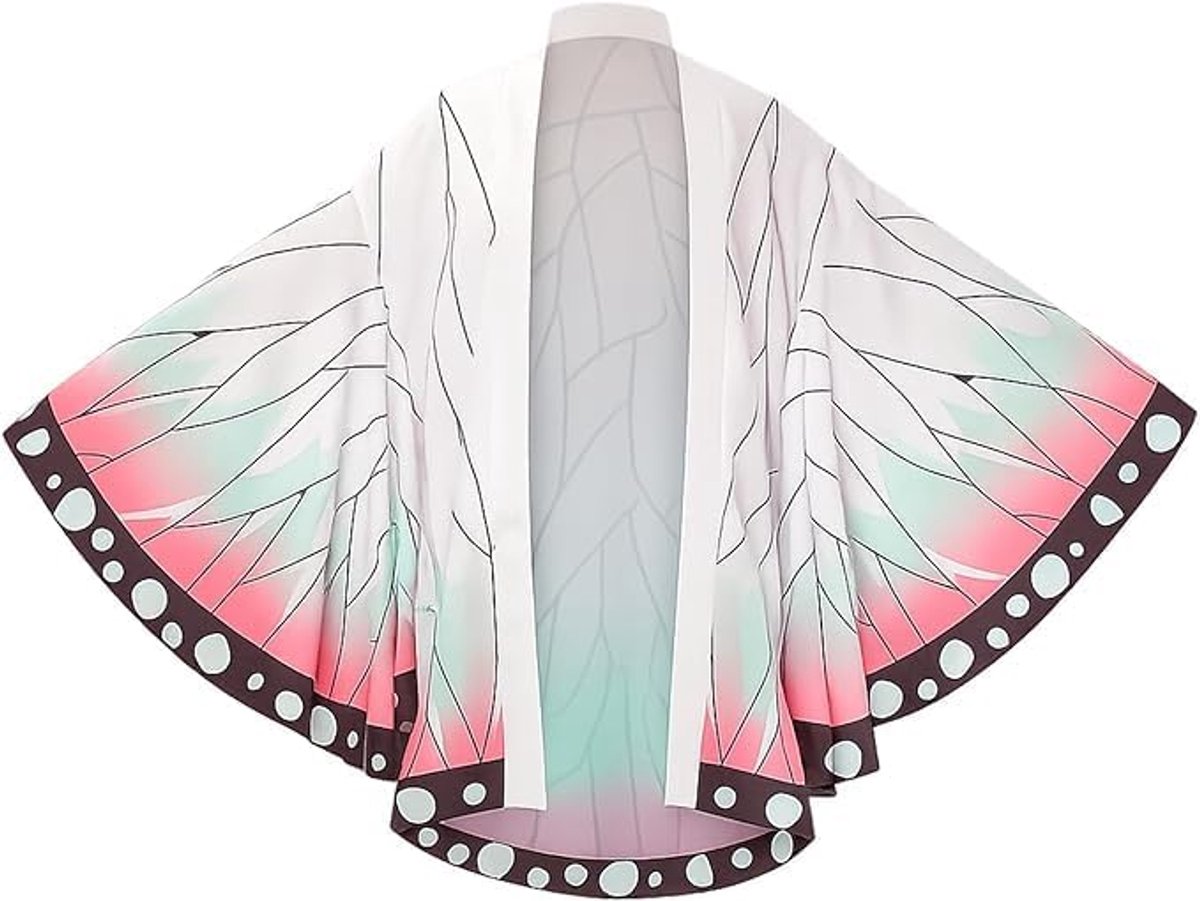 kostuum Shinobu Chocho, cosplay anime kimono mantel Halloween carnaval - M