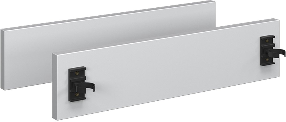 Vicco Plintpaneel R-Line, Wit/Wit, 42.3 cm Set van 2