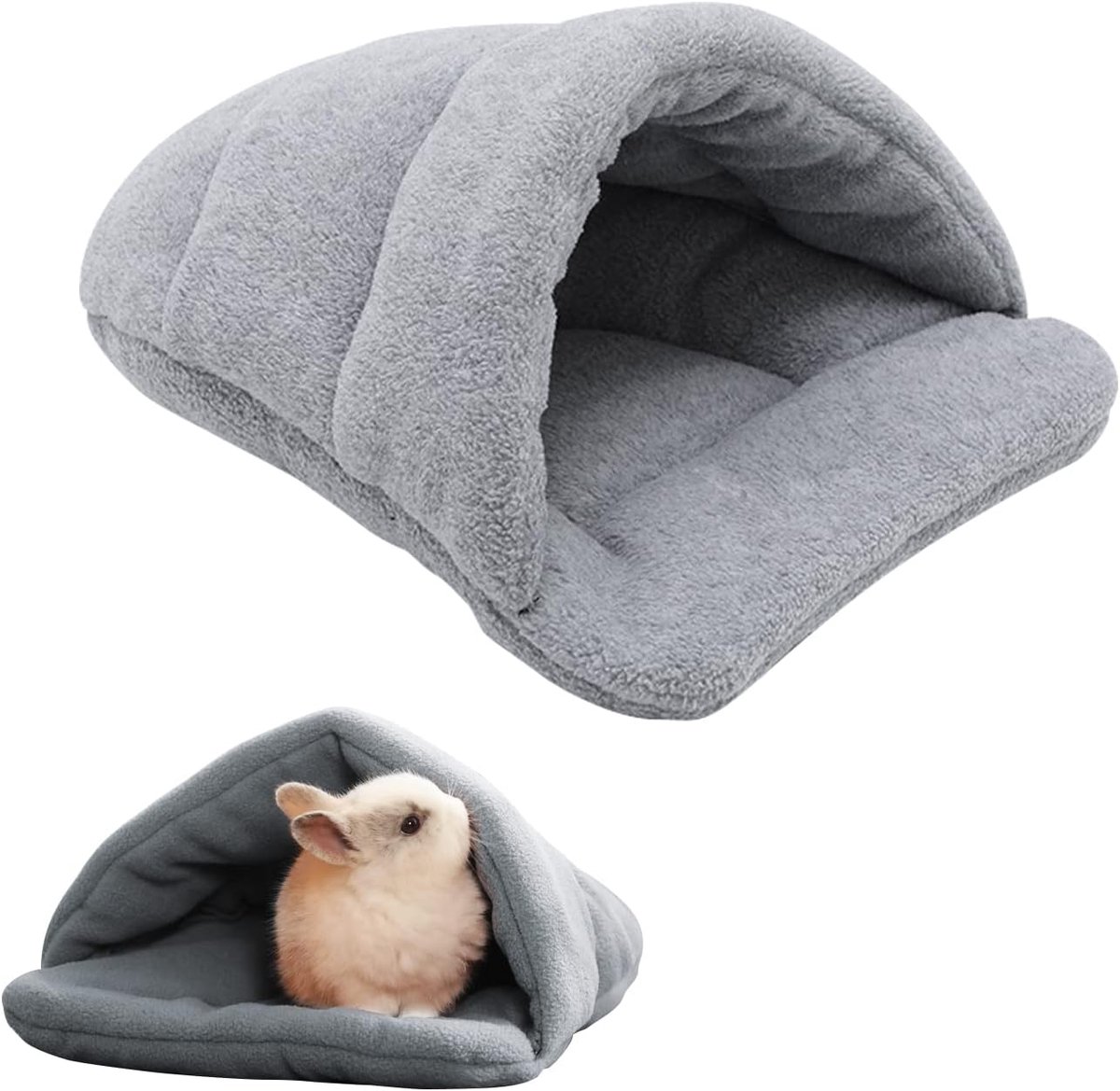 1 stuk kattenbakvulling voor huisdieren, hamsterbed, caviabed, mini-slaapzak, geschikt voor hamsters, konijnen, kittens en andere kleine huisdieren.