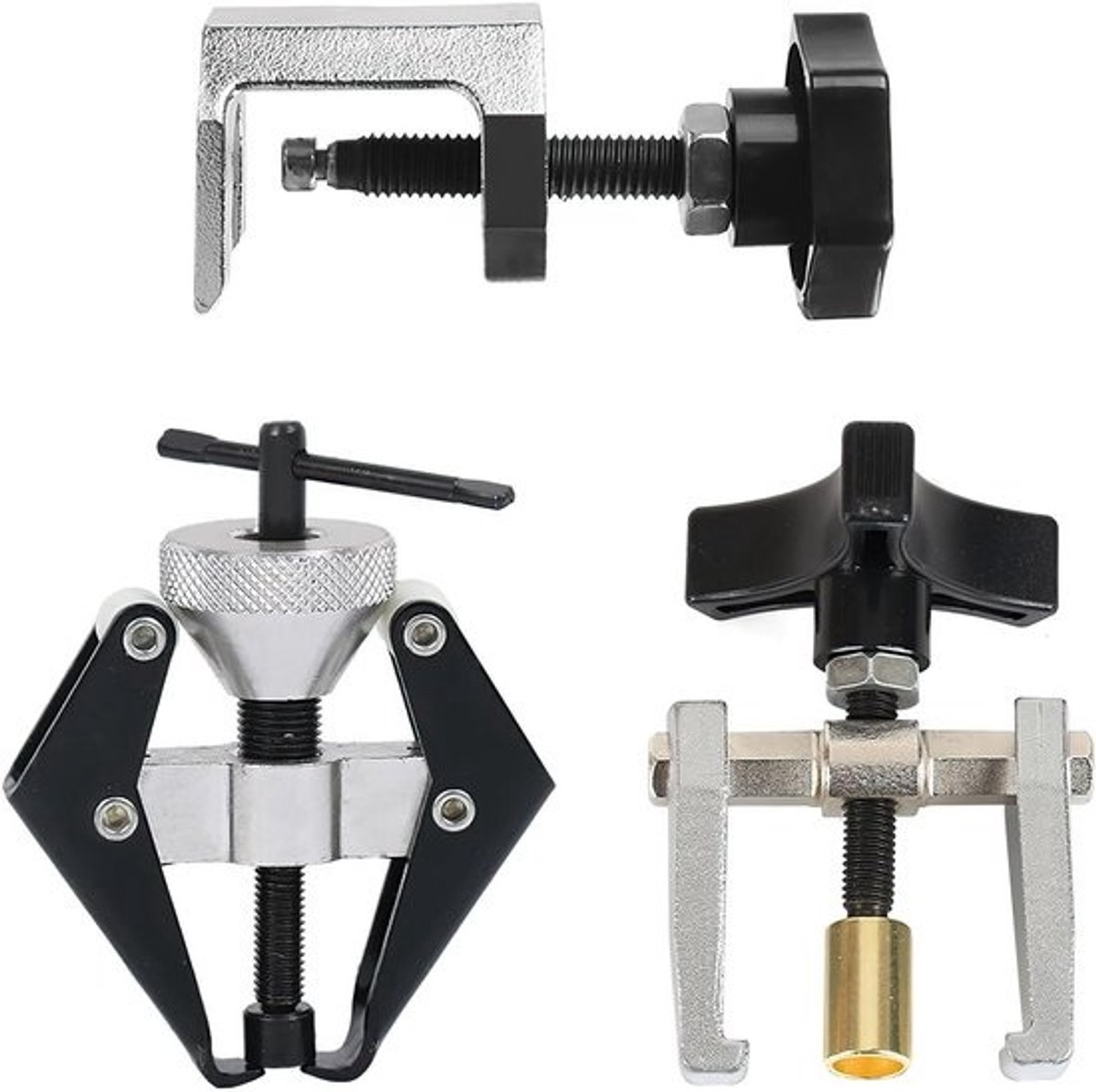 Allecto Premium - Ruitenwisserarmtrekker 3 Stuks | Verstelbaar & Gemakkelijk Te Gebruiken | Maximale Opening 50mm | Geschikt Voor Auto's