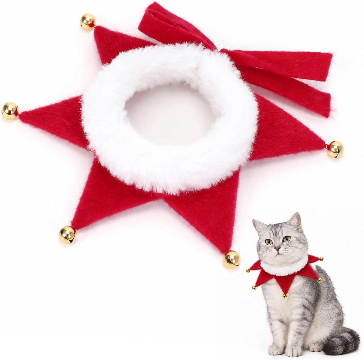 Hond kat met klokken M