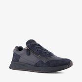 ECCO OTM W Low-Cut leren dames sneakers zwart - Maat 37 - Uitneembare zool