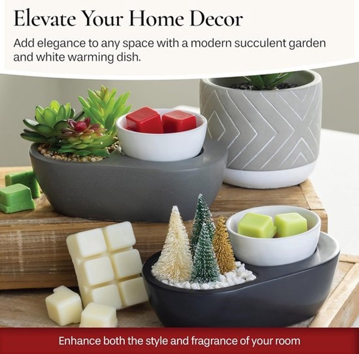 Geurwarmer voor Waxmelts en Geurkubussen - Uniek Design