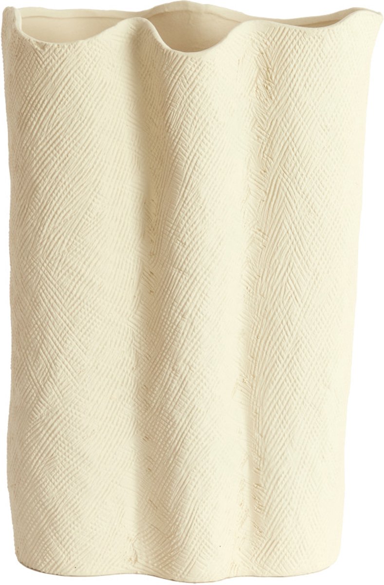 Light & Living - Vaas FLOVILLA - 26x14x40 cm - Wit