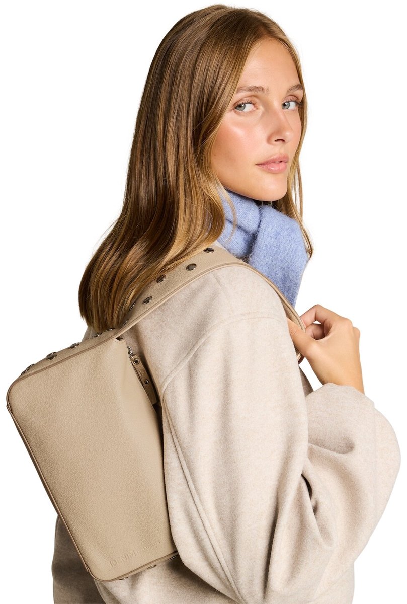 TOM TAILOR schoudertas Jacarda Shoulder Bag Beige